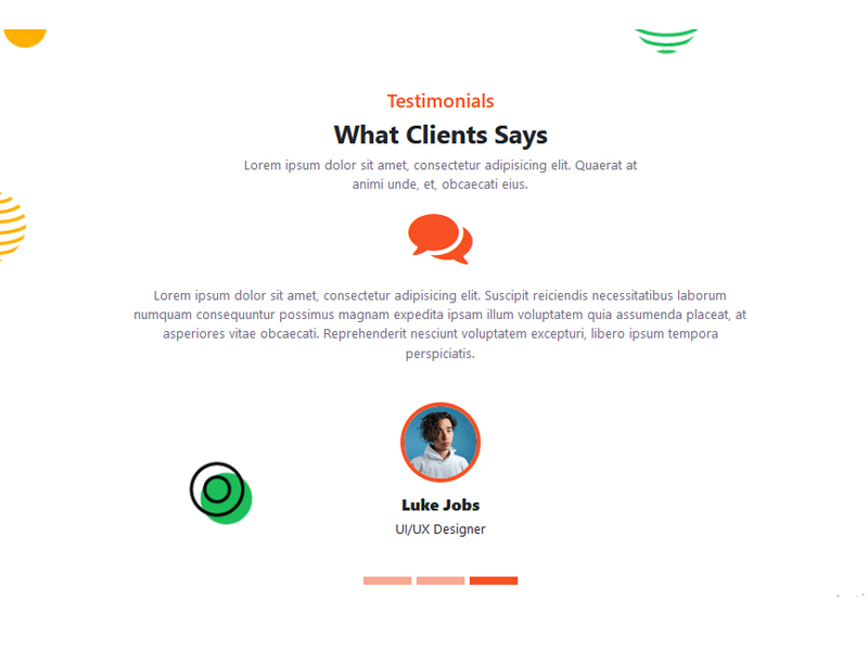 Bootstrap 5 Testimonial Carousel Slider By Divinectorweb On Dribbble