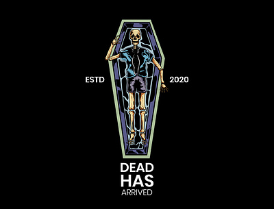 Welcome death!!! artwork branding design graphic design illustration poster punk skull tatto design tshirt design urban