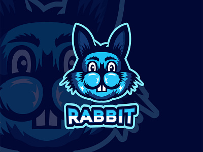 Rabbit Logo animal logo artwork bunny esport logo illustration logo mascot rabbith