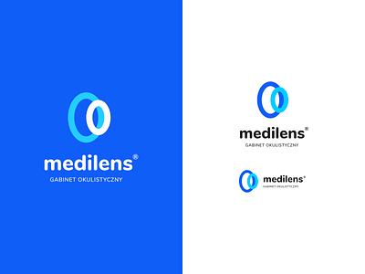 Medilens Logo Redesign branding eye icon identity lens logo logotype medical medicine rebranding redesign sign