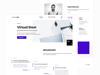 GammaCad Homepage Redesign clean design flat homepage light minimal product ui ux website white