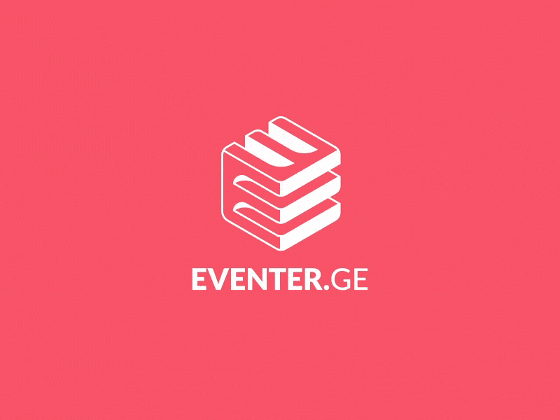 EVENTER.GE animation clean eventer.ge intro logoanimation logoreveal red simple