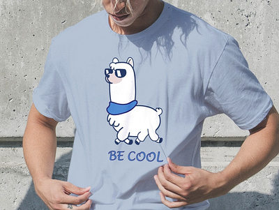 Be Cool - Sheep branding clothes cool design logo sheep t shirt