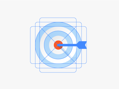 Crosscan Icon design graphic