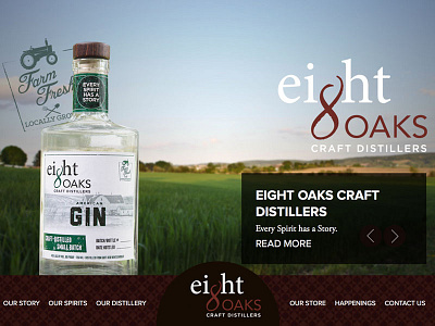 Eight Oaks Website website