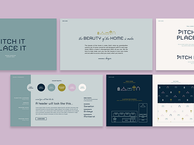 Pitch It or Place It Brand Guidelines brand guidelines brand identity branding design graphic design identity design logo