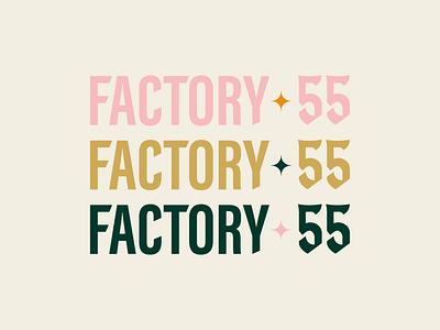 Factory 55 Hero Logo brand design brand identity branding graphic design logo logo design