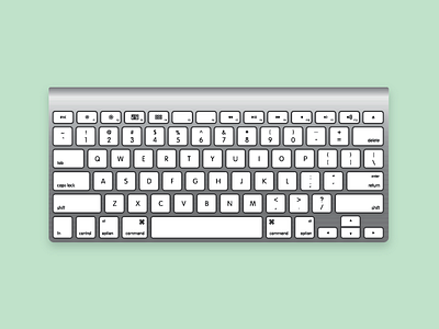 Apple Keyboard adobe apple editorial illustration illustrator keyboard mac vector