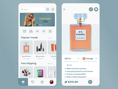 Useful E-commerce Mobile App UI app branding design typography ui ux