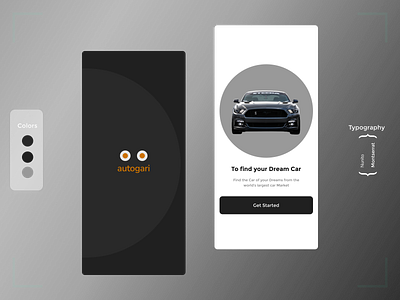 AutoGari -  Find your DREAM CAR | Mobile App Design