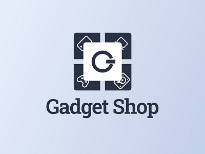 Gadget Shop Logo Concept branding design e commerce gadgets logo products