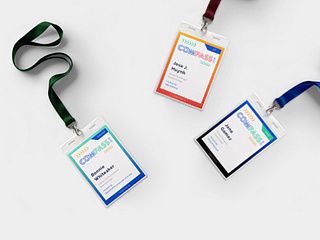 Badge / ID Card Design by Chloe Du on Dribbble