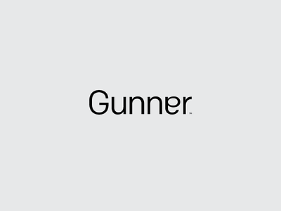 Gunnar Logo branding identity logo mark typography