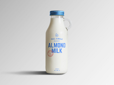 Almond Milk Bottle