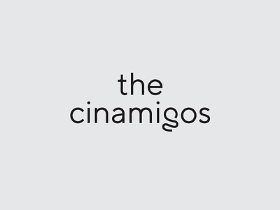 The Cinamigos blog branding logo movie reviews theater typography