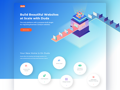 Another landing page for Duda