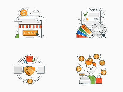 Icons for Landing page