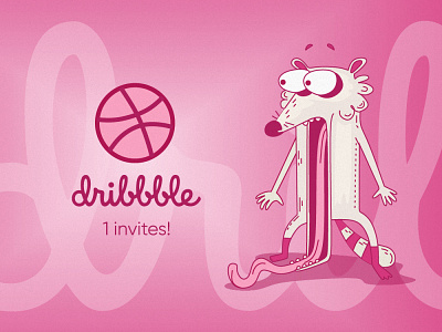 One Dribbble Invite