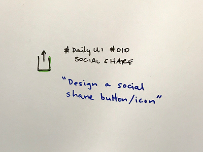 DailyUI #010 - Social Share