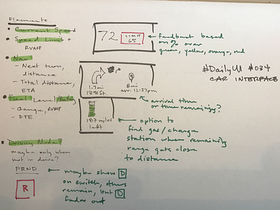 DailyUI #034 - Car Interface
