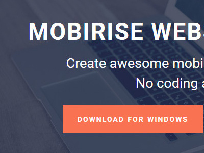 Mobirise Web Page Software v2.10 - Absolute beginner’s guide! builder guide help lazout maker mobirise page responsive software tutorial web website