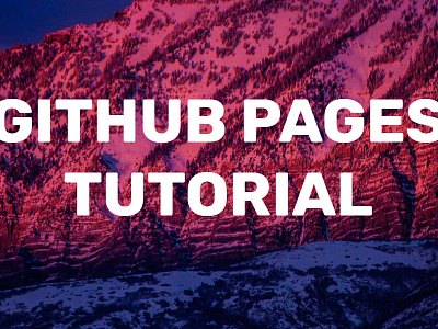 Github Pages Tutorial bootstrap builder github hosting html mobile mobirise responsive web webdesign website website builder