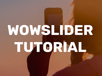 Mobirise: WOWSlider Tutorial! builder mobirise slider slideshow software website website builder
