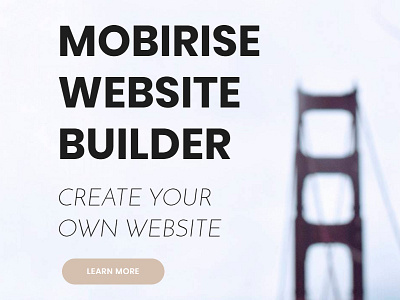 Mobirise Bootstrap Theme Generator v4.2 is out! builder css development generator html mobirise site theme web webdesign website