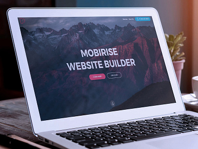 Mobirise Website Builder Software v4.3.1 is out! boostrap themes css3 html5 site theme web design webdesign webdev website design