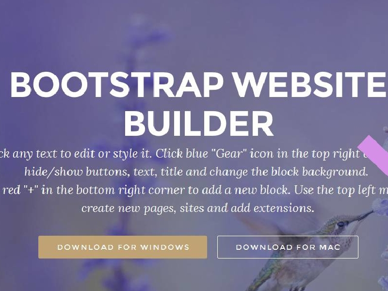 htnl bootstrap builder