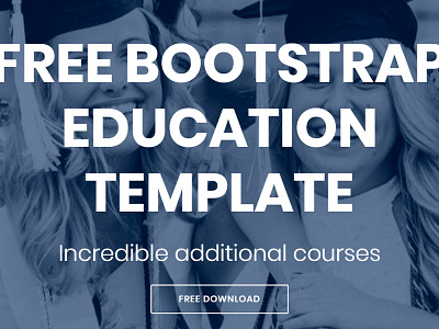 Mobirise v4.4.1 - Free Bootstrap Education Template!