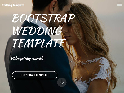 Mobirise Free Webpage Builder v4.5.4 - Wedding Template!