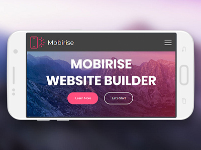 Mobirise Mobile Website Builder v4.7.3 for Android is out!