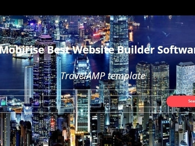 Mobirise Best Website Builder Software - TravelAMP template bootstrap clean css design download free html html5 mobile mobirise responsive software template web webdesign webdevelopment website website builder website creator website maker