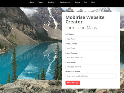 Mobirise Website Creator - Forms and Maps bootstrap clean css design download free html html5 mobile mobirise responsive software template web webdesign webdevelopment website website builder website creator website maker