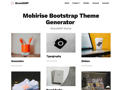 Mobirise Bootstrap Theme Generator - BrandAMP theme bootstrap builder css design download free html html5 mobile mobirise responsive software template web webdesign webdevelopment website website builder website creator website maker