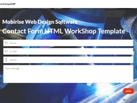 Mobirise Web Design Software - Contact Form HTML