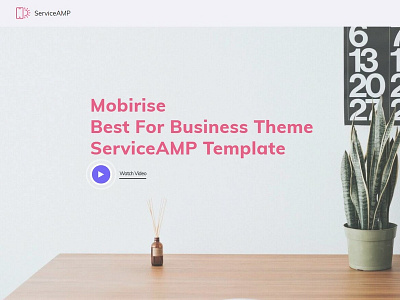 Mobirise Best For Business Theme - ServiceAMP Template