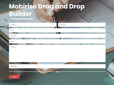 Mobirise Drag and Drop Builder - Form Builder Extension bootstrap css3 design download free html html5 illustration mobile mobirise responsive software template web webdesign webdevelopment website website builder website creator website maker