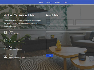 Mobirise HTML Website Builder - Form Builder bootstrap css design digital download free html html5 illustration mobile mobirise responsive software template webdesign webdevelopment website website builder website creator website maker