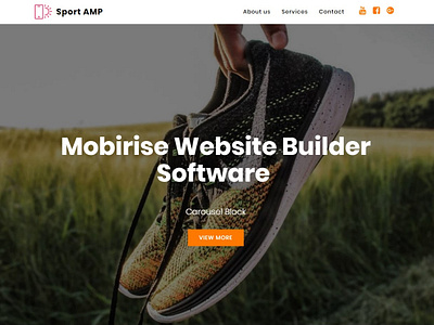 Mobirise Website Builder Software -  Carousel Block