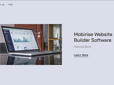 Mobirise Website Builder Software -  Features Block