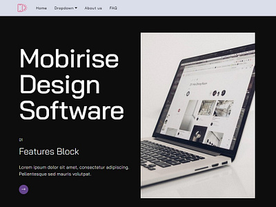 Mobirise Design Software - Features Block Strategy Template bootstrap builder design download free html html5 illustration mobile mobirise responsive software template web webdesign webdevelopment website website builder website creator website maker