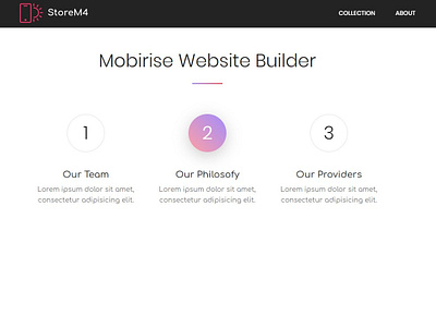 Mobirise Website Builder - Features Block StoreM4 bootstrap builder css design download html5 illustration jquery mobile mobirise responsive software template web webdesign webdevelopment website website builder website creator website maker