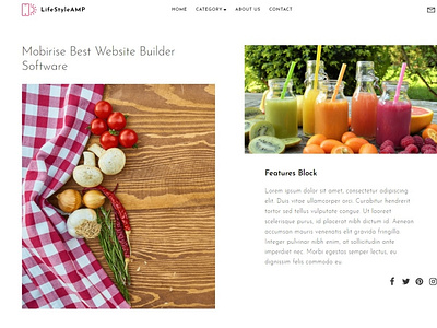 Mobirise Best Website Builder Software —  Features Block