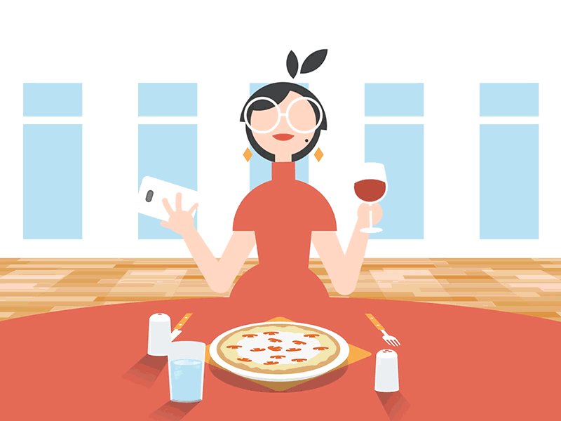 Pizza & Red Wine