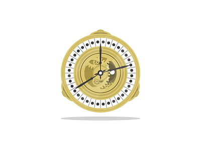 Alethiometer - Higher Detail alethiometer books compass design his dark materials icon illustration philip pullman vector