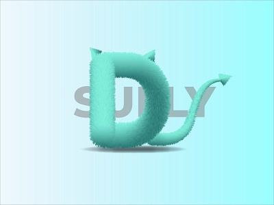 3D Fur Character 3d animation character graphic design illustration logo