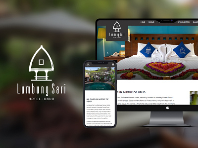 Lumbung Sari Hotel Web Design 2019