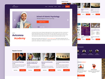 Avicenna Academy Web Design